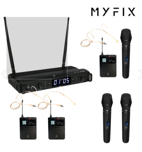 MYFIX LW-902R 마이픽스 2채널 무선마이크